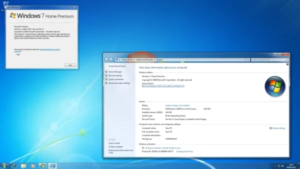 Windows 7 Home Premium - Image 4
