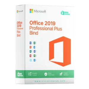 Microsoft Office 2019 Professional Plus Bind digital license – Microsoft Office suite with Word, Excel, PowerPoint, Outlook, Access and more