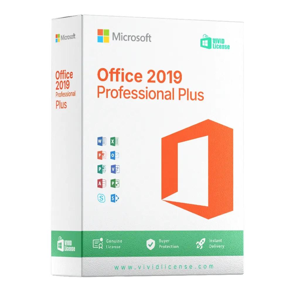 Microsoft Office 2019 Professional Plus digital license – Microsoft Office suite with Word, Excel, PowerPoint, Outlook, Access and more